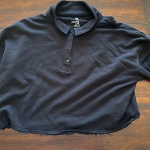 Cute cropped sweatshirt size large